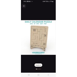 Daily Puzzle Calendar