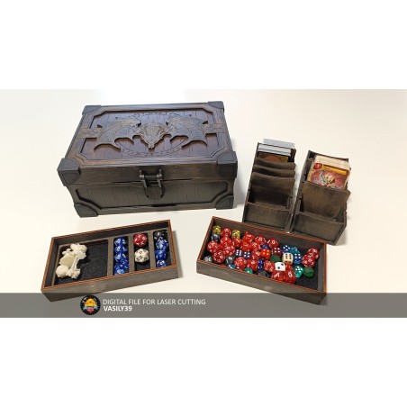 box_00234 - cofanetto carte e dadi